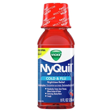 Vicks Vicks Nyquil Cherry Liquid 8 fl. oz., PK12 01425